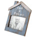 Hut Shaped Wooden Photo Frame (Faith & Patience)