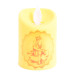 Shri Sai Realistic LED Candle (Yellow coloured base)