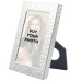 Metal Hammered Photo Frame (Silver)