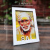 Shri Sai White (Words Cutout) Photo Frame