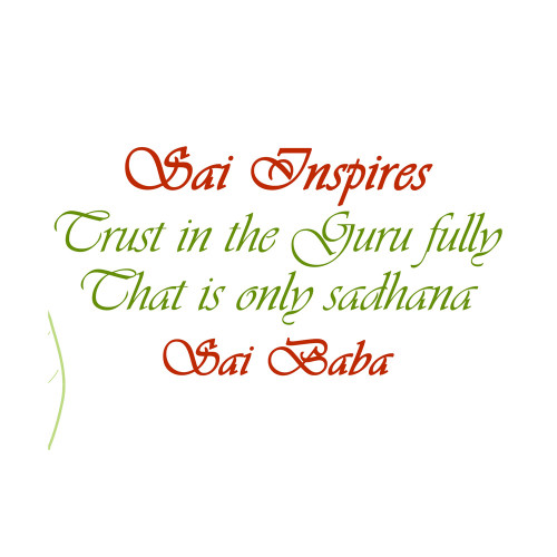 Wall Decal "Sai Inspire....